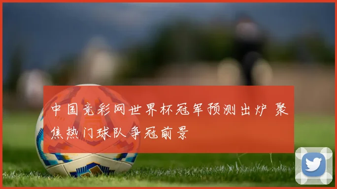 中国竞彩网世界杯冠军预测出炉 聚焦热门球队争冠前景